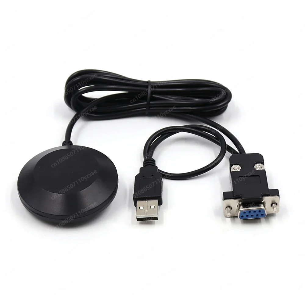 โมดูลจีพีเอสบอกตำแหน่งตัวรับ GPS แหล่งจ่ายไฟ USB DB9พอร์ตอนุกรม RS232 BS-70DU แม่เหล็ก