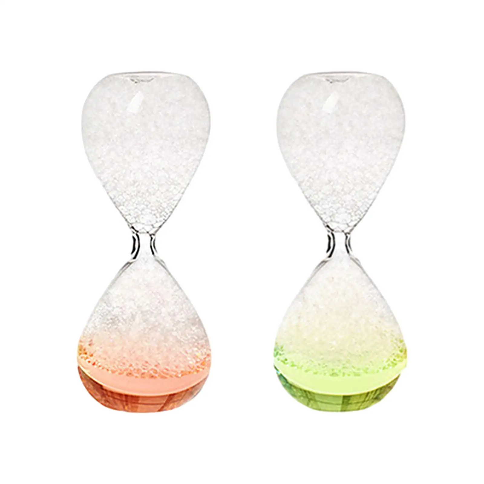 Novelty Bubble Singing Hourglass Glass Liquid Timer Decorative Ornament Home Decor Bubble Singing Dream for Friends