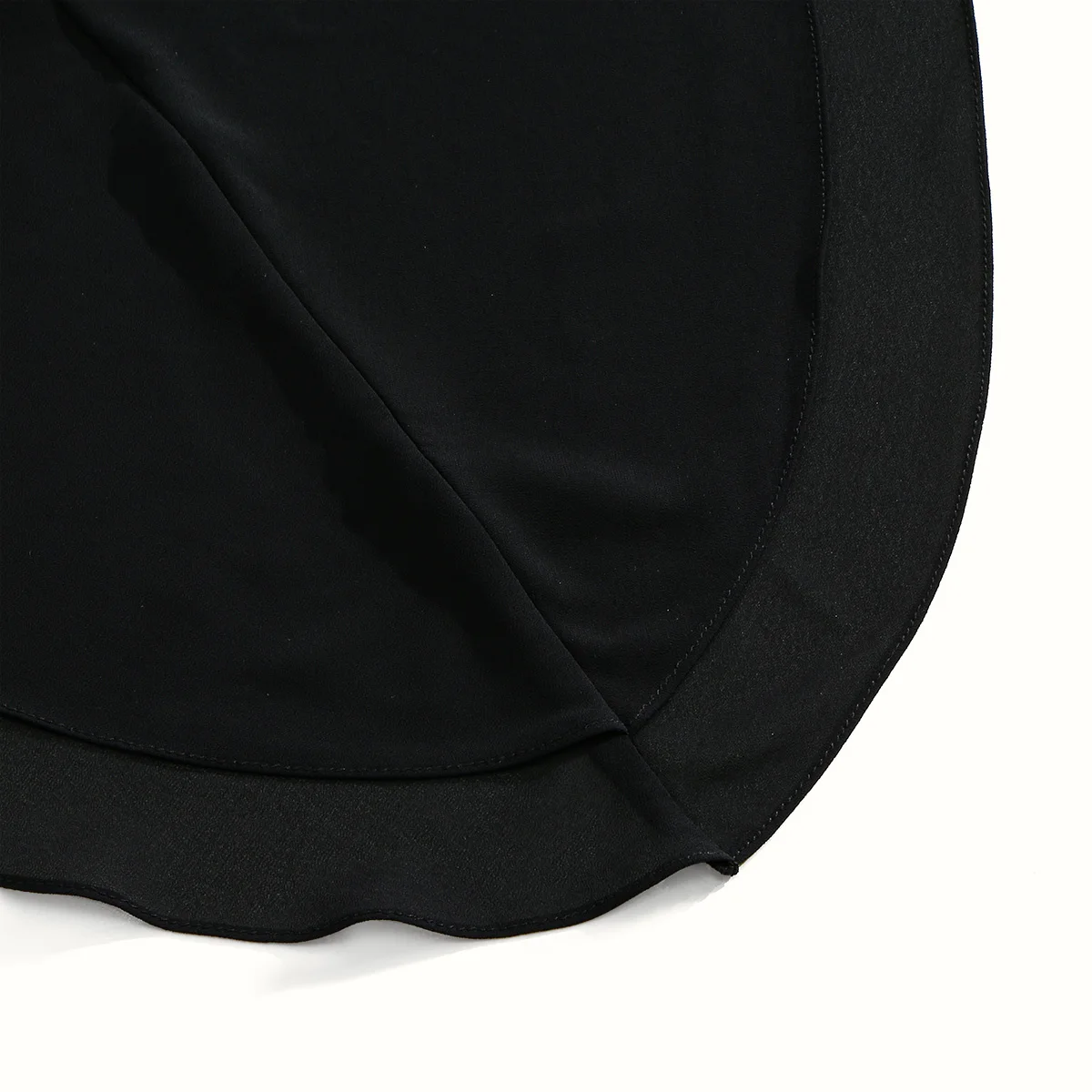 Nuevo Hijabs instantáneos de gasa de doble capa listos para usar para mujeres musulmanas cubierta completa envolturas para la cabeza bufanda Bandana interior sólida Ramadán