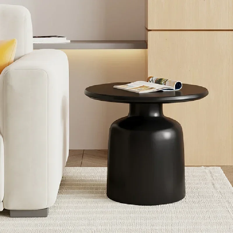 غرفة المعيشة طاولة القهوة الحديثة تصميم دائري فاخر الحد الأدنى وحدة التحكم طاولة مركزية الشمال ميسا دي سنترو الشمال الأثاث