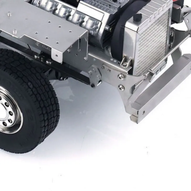 

Металлическое шасси 6x6 с 3-ступенчатой трансмиссией для радиоуправляемых моделей тракторов и грузовиков 1/14, модель TH23564