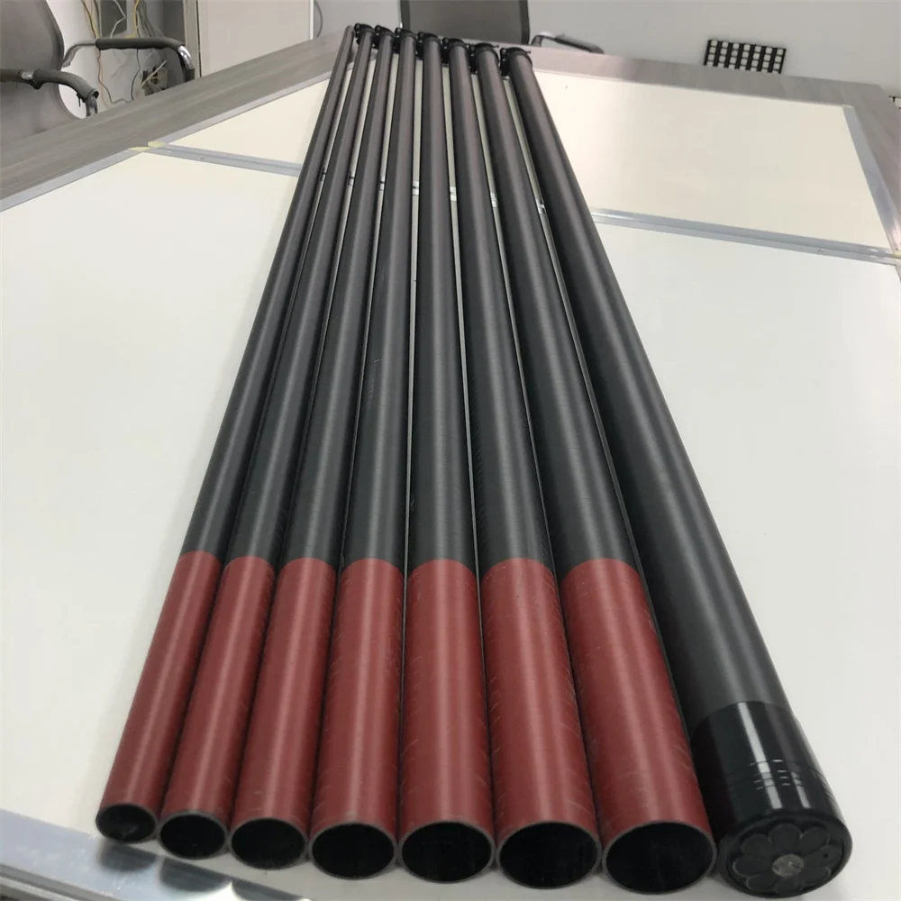 15M 16.5M 20M 24M carbon fiber telescopic pole extension pole with 3K tube carbon fiber tube