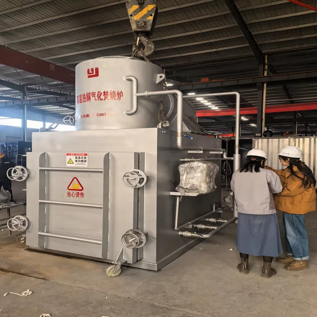 Odorless Sealed Animal Cremation Equipment, Safe Pet Cremator Machine for Veterinary Hospital Wildlife Park Waste Disposal