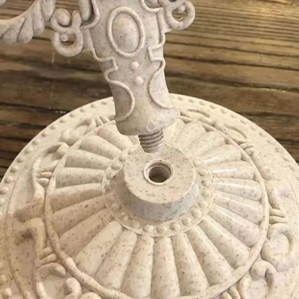 Europejskie Retro Dwustronne Lustro do Makijażu Owalne Dziewczęce Lustro Kosmetyczne w Kształcie Serca Lustro do Toaletki w Kształcie Serca o Wysokiej Rozdzielczości