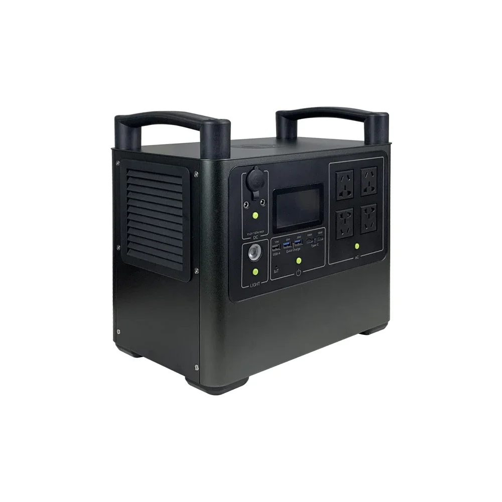 2000W Portable Power Station 2KW Solar Generator AC/DC Outlet Outdoor Camping Power Source Emergency Power Supply