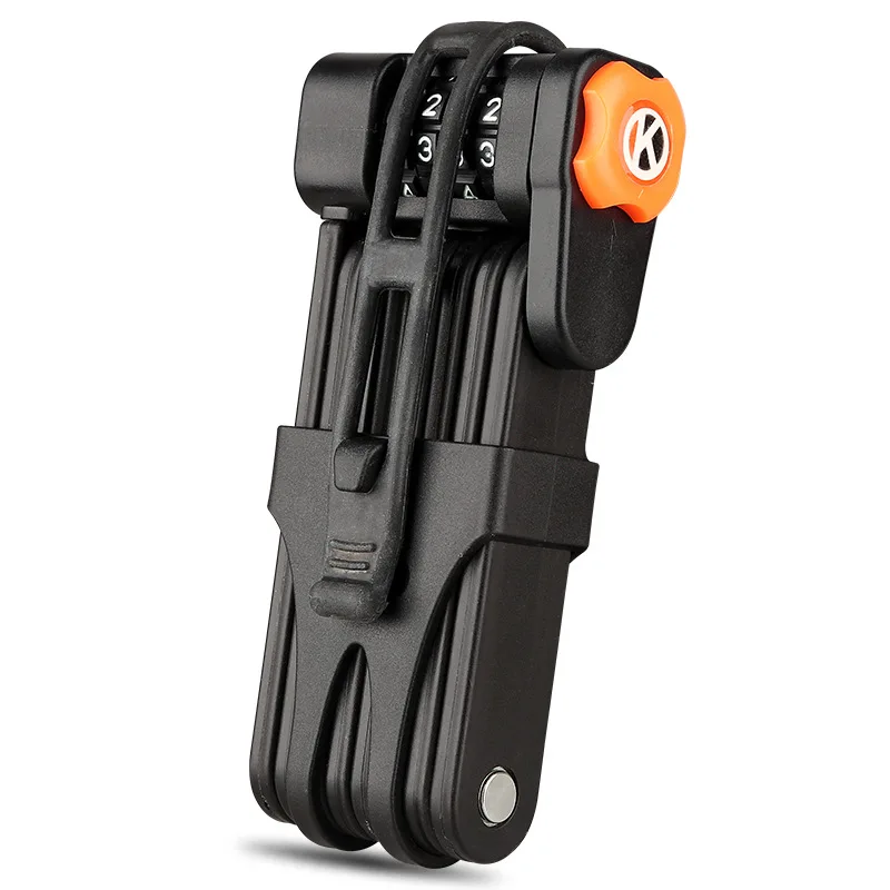 AliExpress NONE Bicycle Lock Anti-theft Password Folding Lock Mountain Bike Bicycle Accessories Electric Vehicle Fixed Password Folding Lock