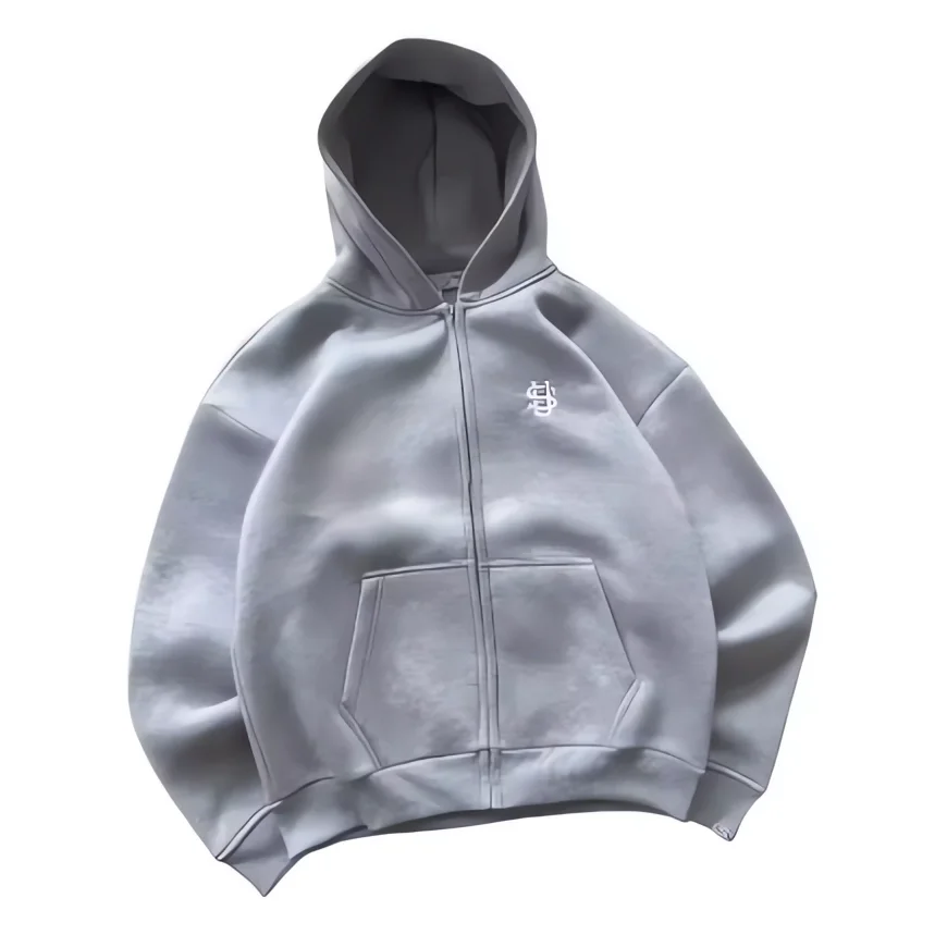 2025 Autumn/Winter Fashion Embroidery Harajuku Y2K Zipper Hoodie Women's Street Y2K New Punk Sportswear unisex Casual Hoodie - view 4