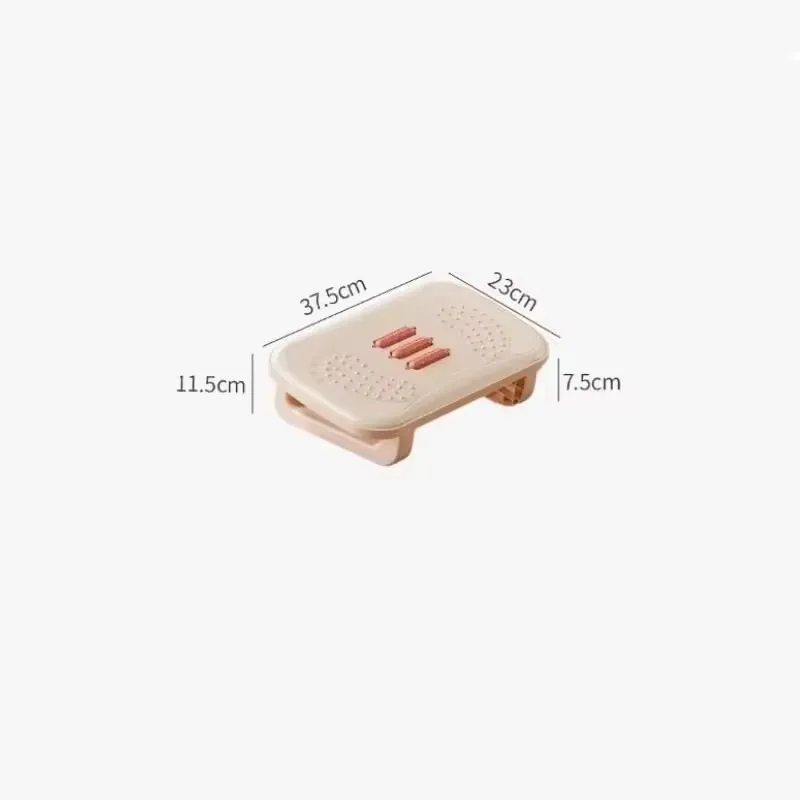 Adjustable Under-Desk Foot Support with Built-In Massage Rollers for Improved Comfort in Office and Home Settings image 5