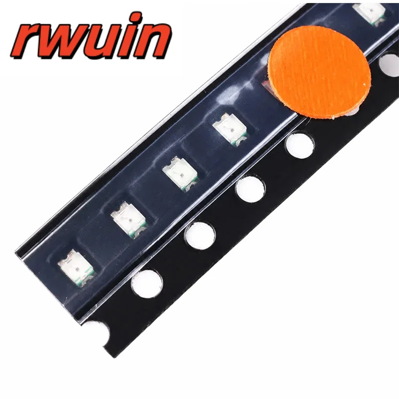 50pcs-390pcs SMD LED 0402 0603 0805 1206 3528 2835 5050 5730 Diode Red Blue Yellow White Green Orange Purple Pink