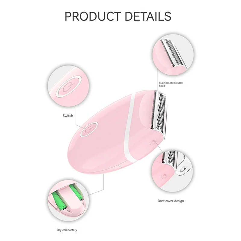 Hair Removal Machine Trimmer For Women Waterproof Whole Body Armpit Hair And Leg Hair Without Black Spots Knife Tip Washable