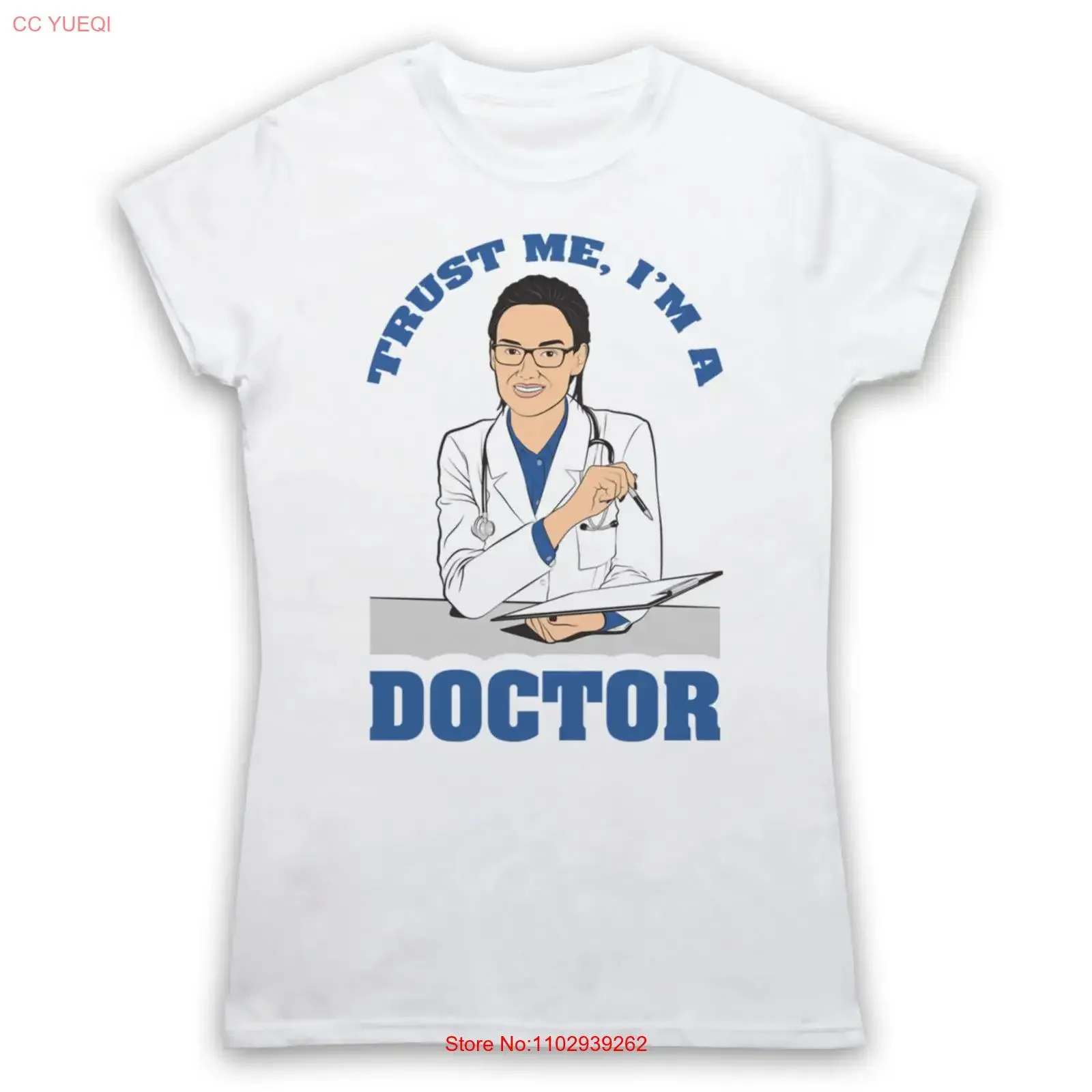 Faites-moi confiance, je suis un docteur dame femme drôle travail SLOGAN hommes femmes t-shirt vintage lavé streetwear graphique designer vêtements doux