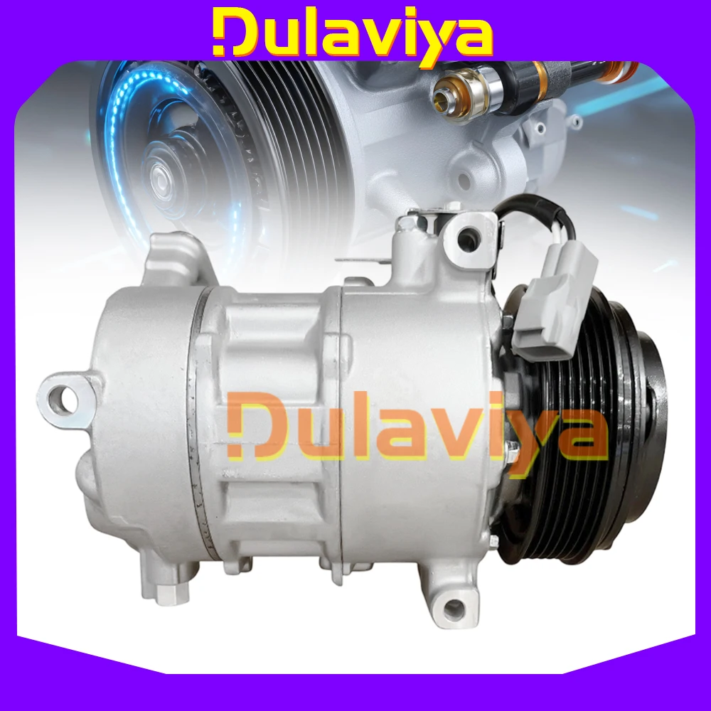 AC Compressor For Jeep Compass 2.4L 2017 2018 2019 2020 2021 2022 168392 CO 11602C 68284438AA 447140-0890 447250-1330 4471400890