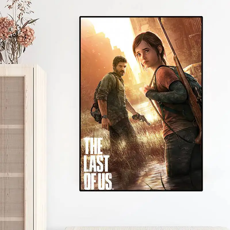 Game The Last of Us POSTER Prints Wall Painting Bedroom Living Room Decoration Home