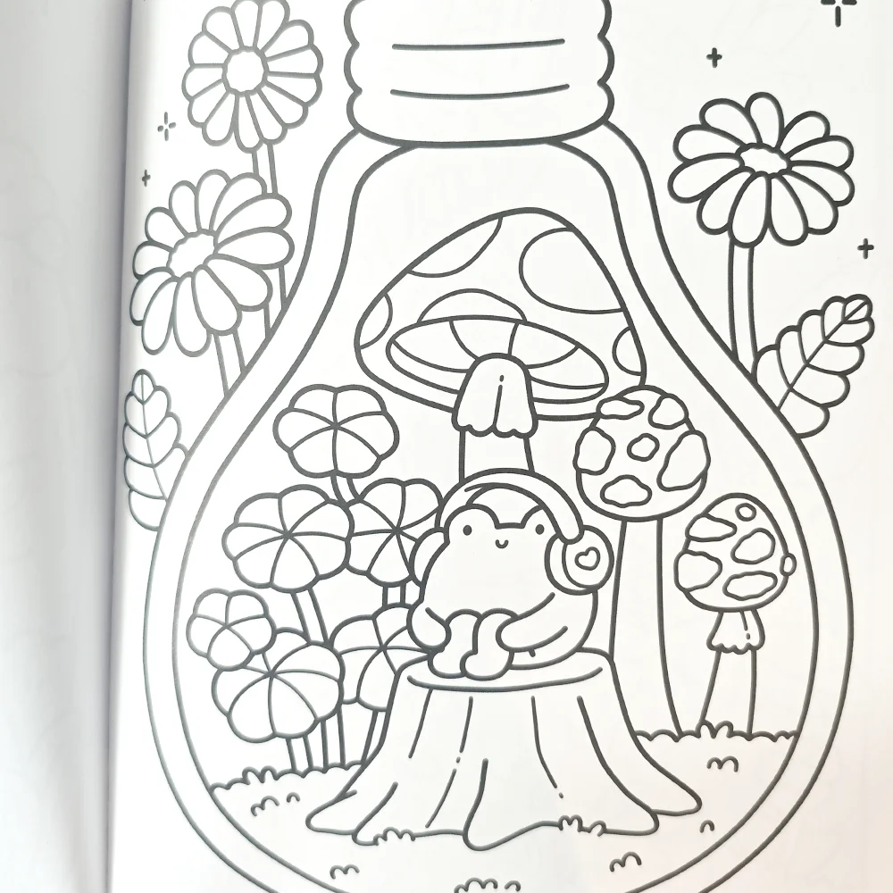Coloring Book for Relax & Relaxation - Scale Pages With   Elf Angel Girl Characters, Thickened Non-Transparent Paper, High-Qual