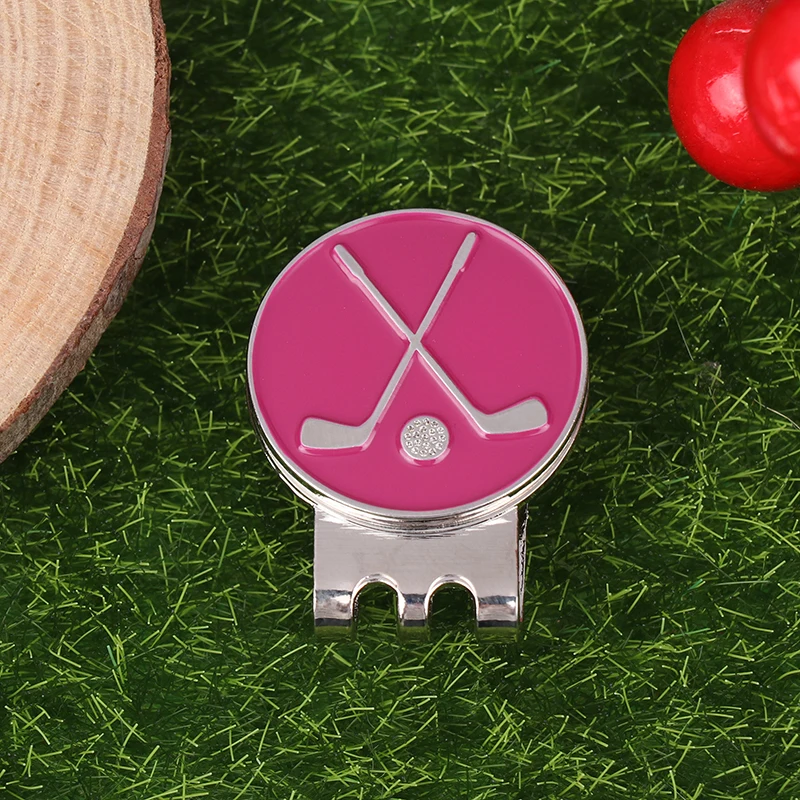 1Pc Golf Ball Marker Golf Hat Clip Magnetic Alloy Position Marker Removable Metal Accessories