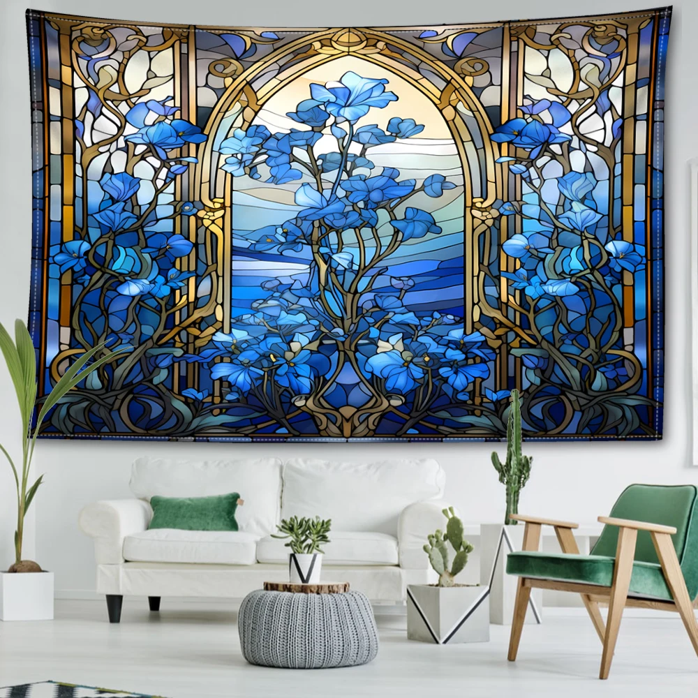 Blue Glass Floral P… - image