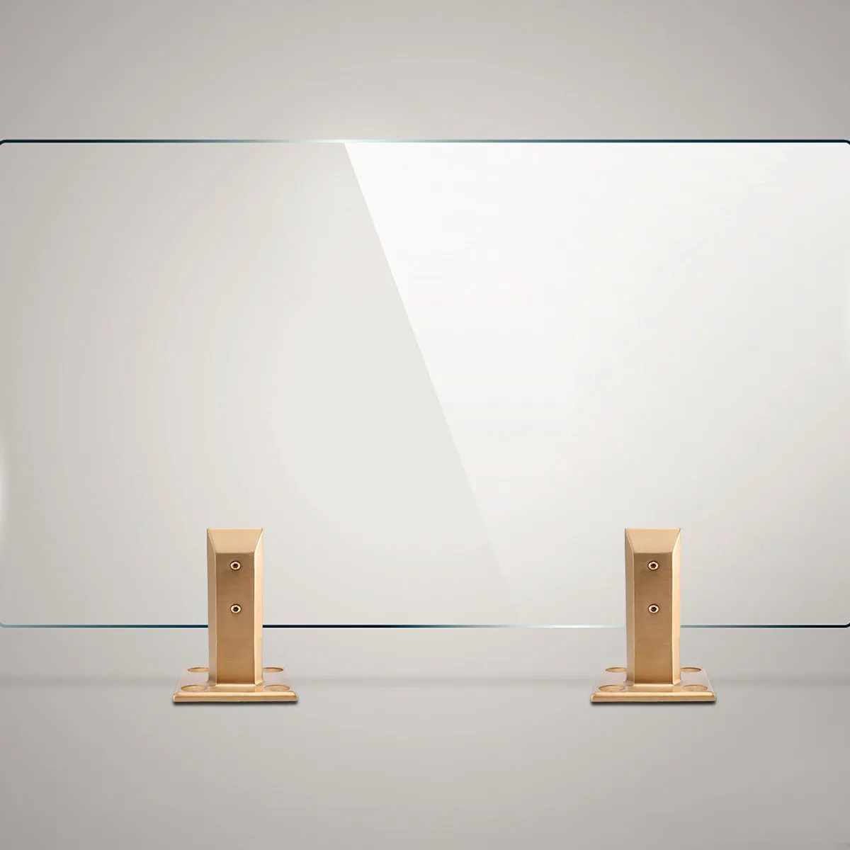 support-de-verre-en-acier-inoxydable-sans-percage-durable-outil-de-fixation-gain-de-place-design-simple-usage-quotidien-vis-de-fixation-doree
