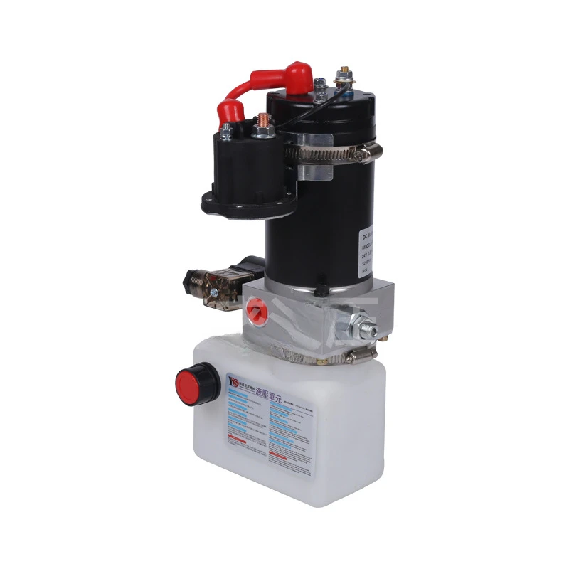 

Hydraulic power unit DC single acting, Little King Kong DC24V solenoid valve aerial work platform motor pump