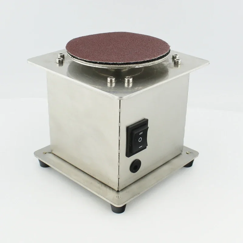 

Electric sandpaper sticky disc table grinder multifunctional small grinding machine engraving and punching polishing machine