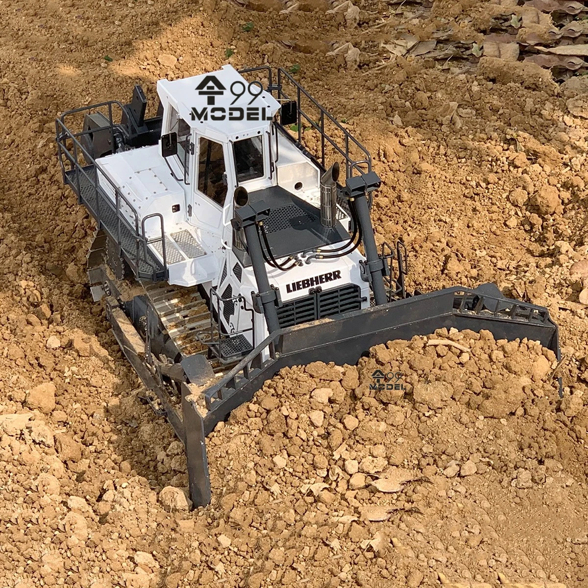 RC Bulldozer 1/14 776 Hydraulic RC Bulldozer Metal Model RTR Radio Remote Control Bulldozer Engineering Machinery Car Toy