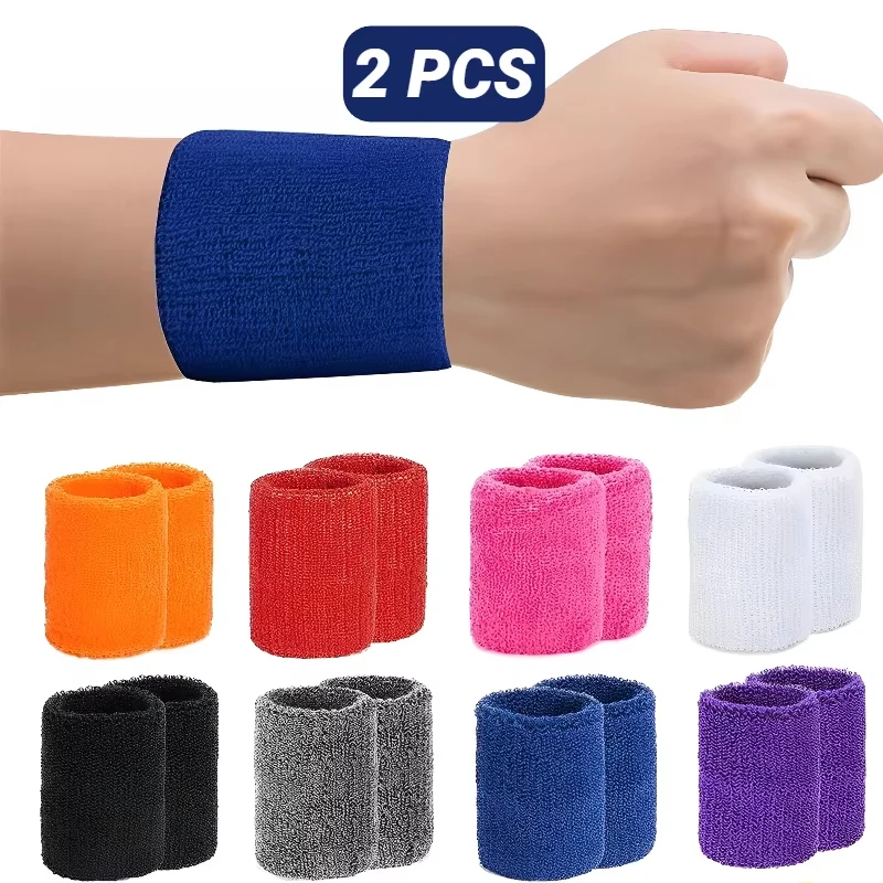 8×10CM Towel Sports Wristbands Tennis Sweat Bands Wrist Guard For Basketball Volleyball padel Fitness Sweatbands Wrap Padel Cuf