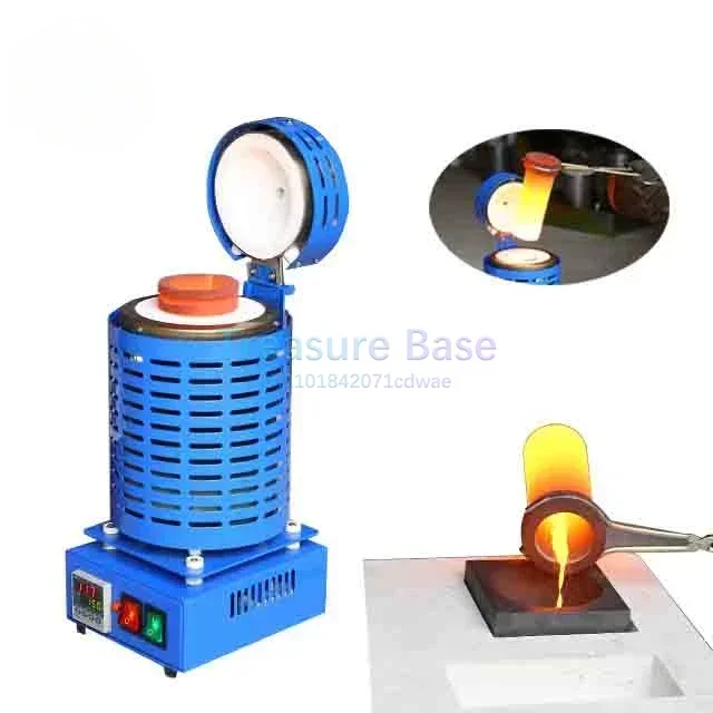

110-volt, 4-kilogram portable small-scale metal smelting furnace, used for extracting gold and silver