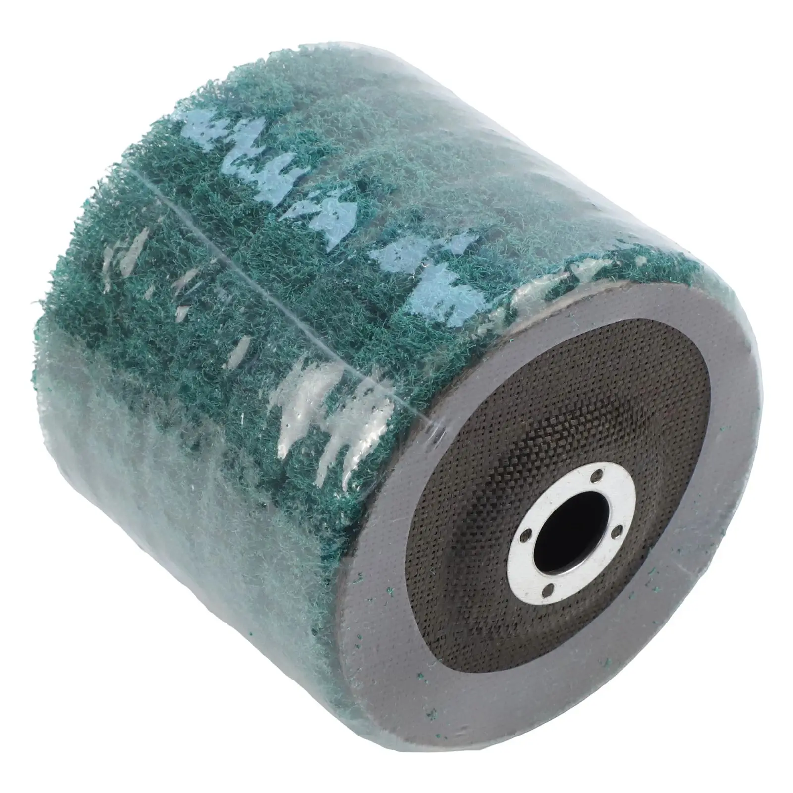 

Heat-Dissipated and Pliable Material - 5PC Nylon Flap Discs for Finishing and Buffing Stainless Steel and Non-Ferrous Metals