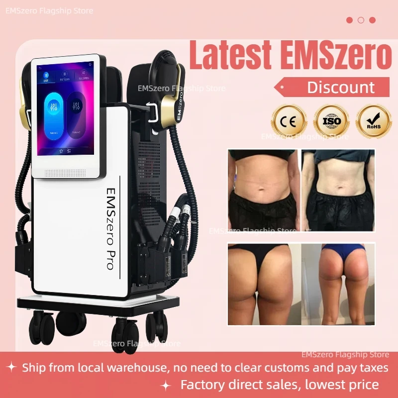 

EMSZERO Neo Machines 6500W 2025 RF Ems Electromagnetic Body Sculpting Muscle Stimulation Fat Burning Fat Removal