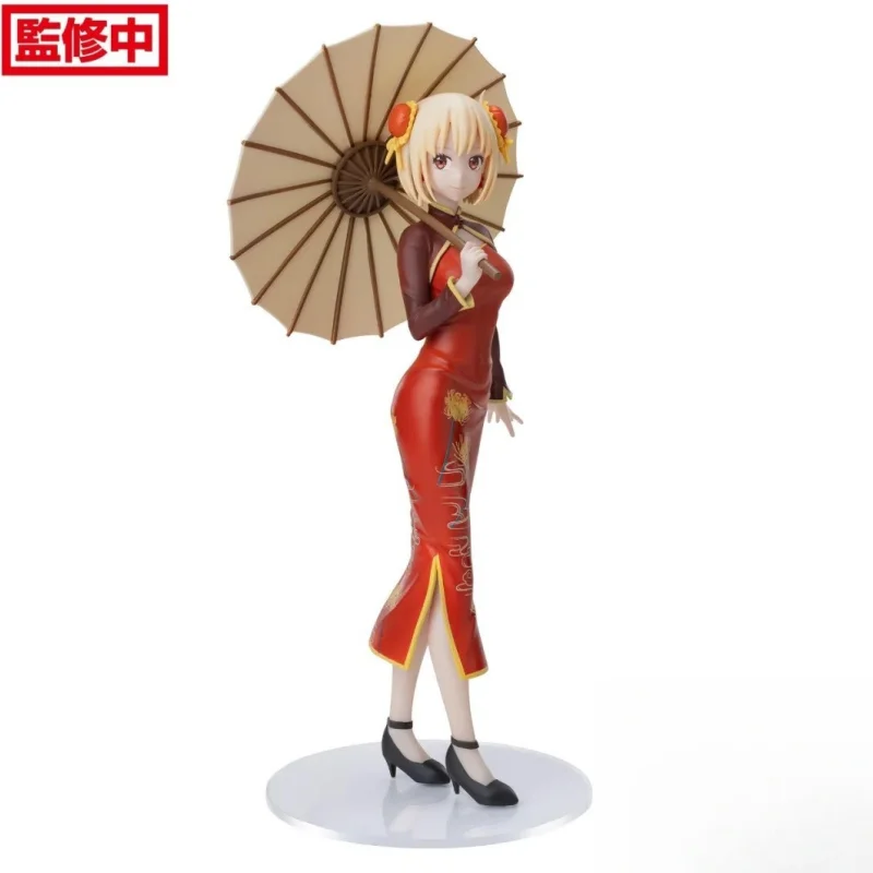 Hot Koop Lycoris Terugslag Nishikigi Chisato Inoue Takina Cheongsam Versie 19 cm Anime Actiefiguren Ornamenten Speelgoed Festvial Geschenken