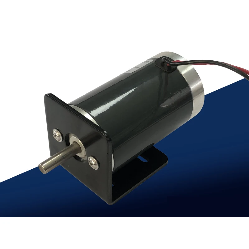 45ZYT68 DC Motor 12V/24V Micro High-speed Silent Motor 5mm Shaft Diameter Forward and Reverse Speed Regulation