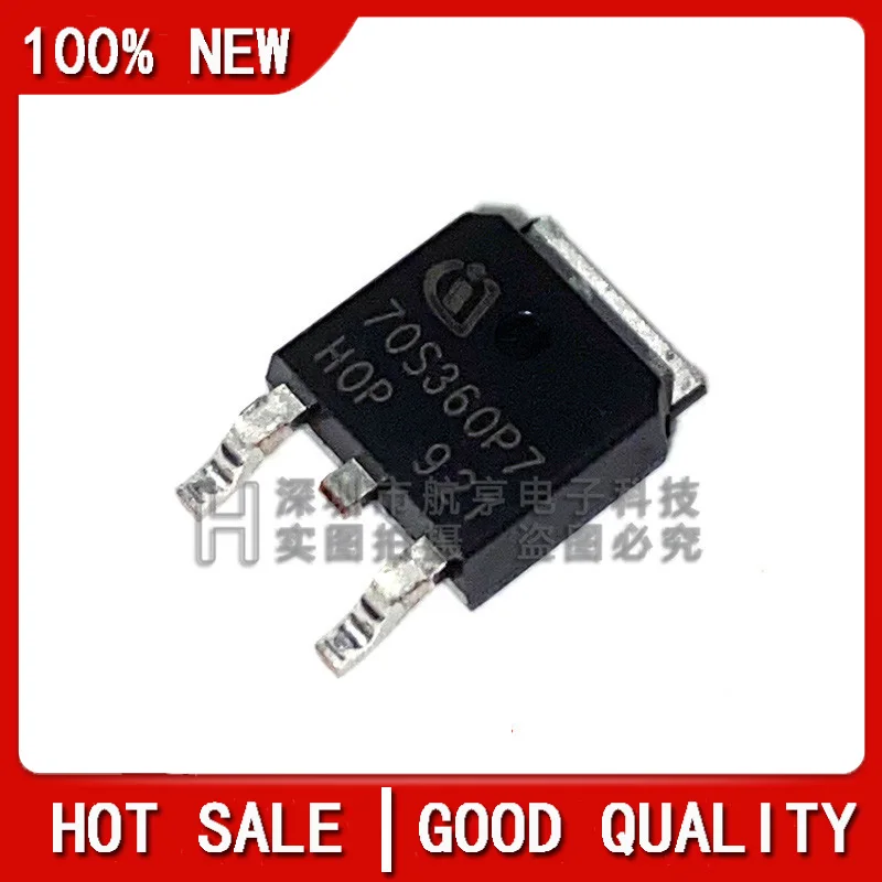 10PCS/LOT New Original IPD70R360P7S IPD70R360 70R360 TO-252 Chipset