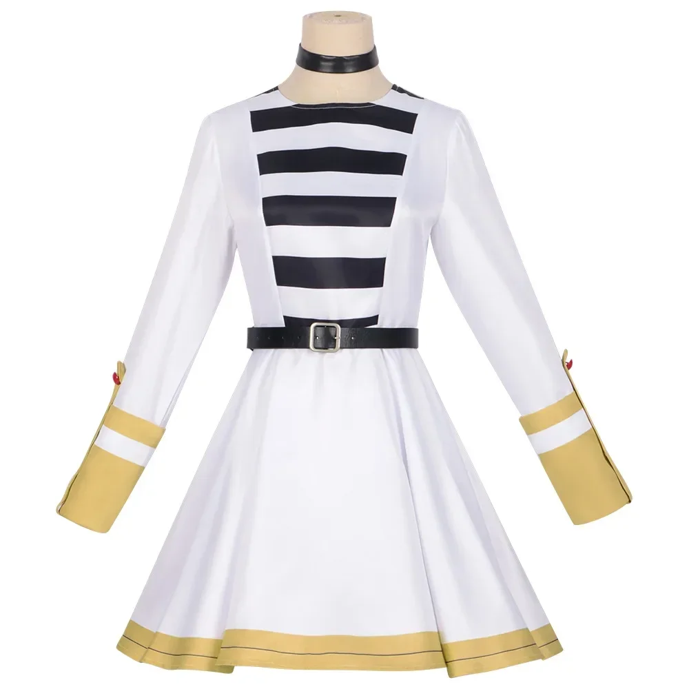 Sousou No Frieren Costume Cosplay Puntelli Frieren Fantasia Costume Cappotto Camicie Outfit Fantasia Donna Abiti da festa di carnevale per adulti