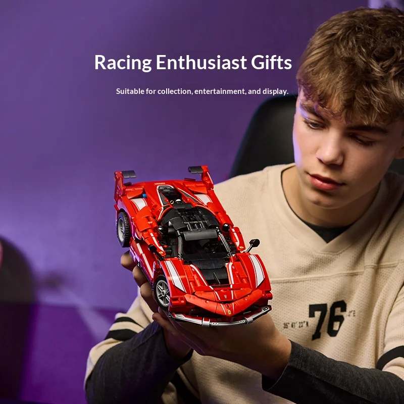 LEGO blocs de construction série mécanique 42212 Ferrari FXX K blocs de construction garçons et filles jouet de course cadeau