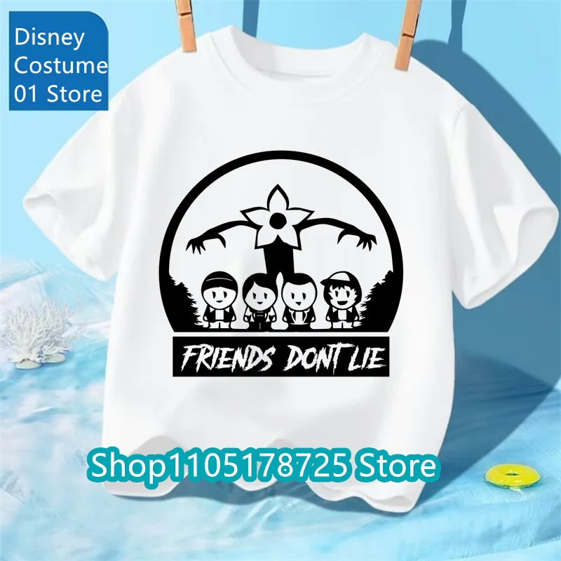 

Футболка с графическим принтом для вечеринок, крутая уличная одежда для фанатов, топ для мальчиков и девочек, детская футболка с тематикой фильма «Зарубежный фильм», модная