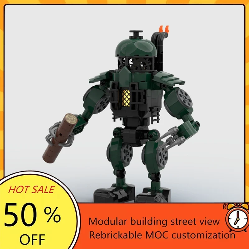 

260PCS Popular Space War Movie Model MOC Building Bricks Battle Mech Modular Technology Gifts Holiday Assemble Children Toy Suit