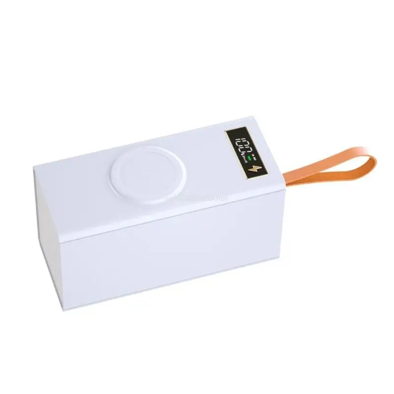 DIY Power Case Box 40x18650 Battery Pack with LED Lighting and Advanced Charging Protocols Detachable Battery Case