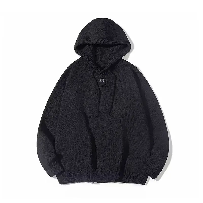 

Свободный мужской свитер больших размеров 300, вязаный зимний модный повседневный топ для полных мужчин, удобное полиэфирное волокно