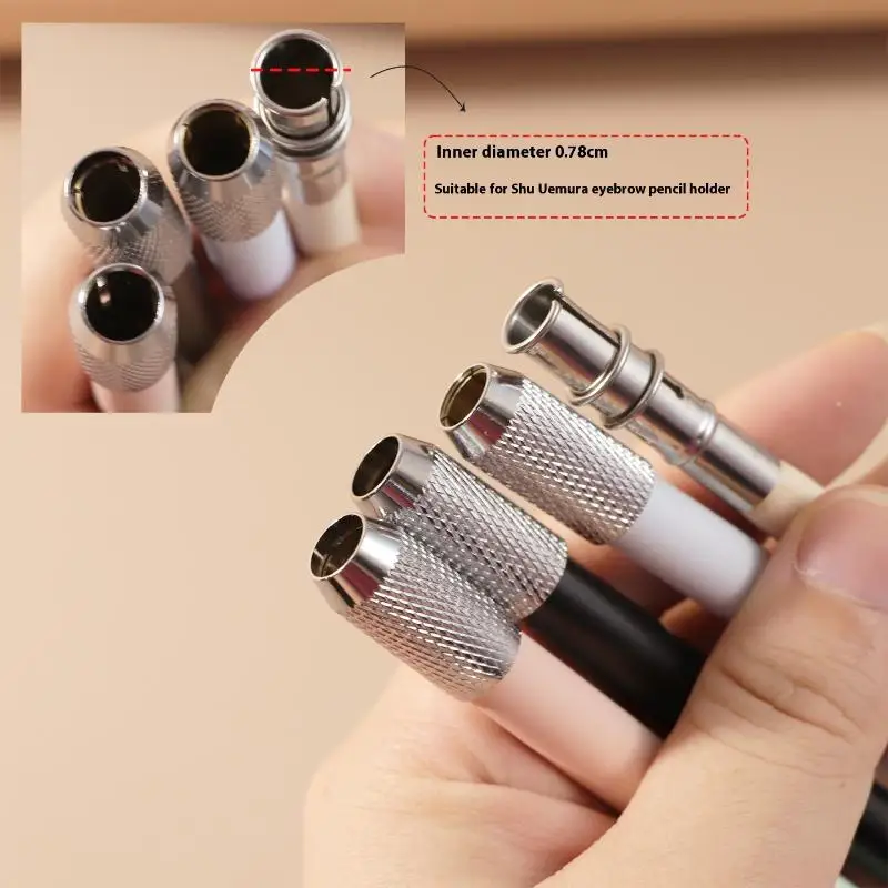 1Pcs Writing Metal Color Rod Adjustable Single Head Pencil Extender Holder Sketch School Painting Art Write Tool