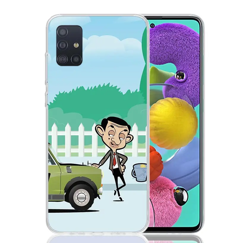 Mr B-Bean Cartoon Phone Case For Samsung Galaxy A50S A30S A51 A41 A31 A21S A11 A01 A71 A70 A40 A20E A10S A6 A7 A8 A9 Fundas