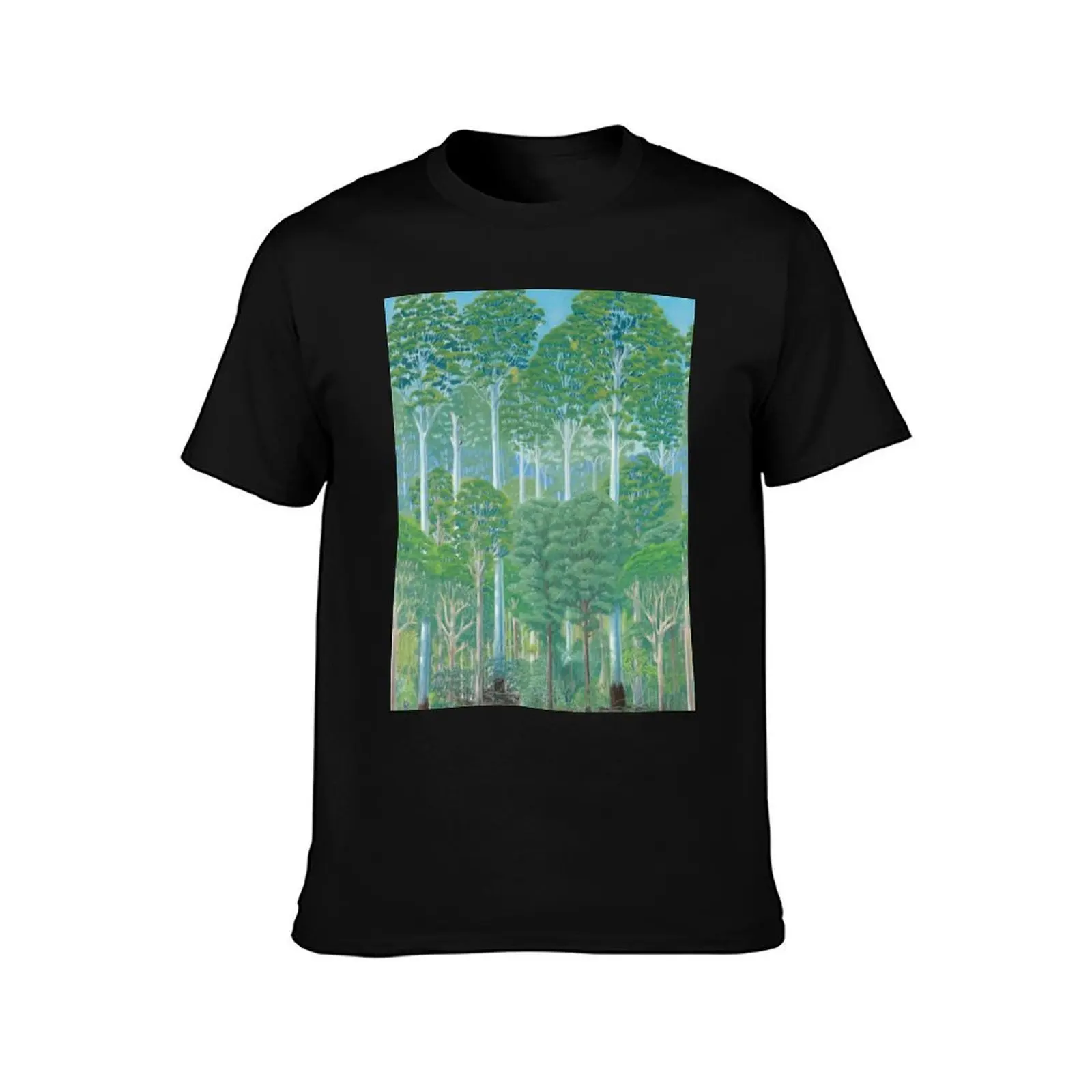 Flooded Gum Forest - Raising funds for Bush Heritage Australia T-Shirt anime tshirt sweat men clothes