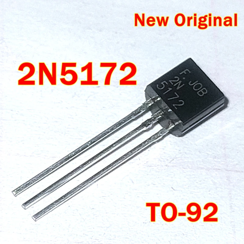 10pcs to 1000pcs 2N5172 TO-92 New Original NPN General Purpose Amplifier
