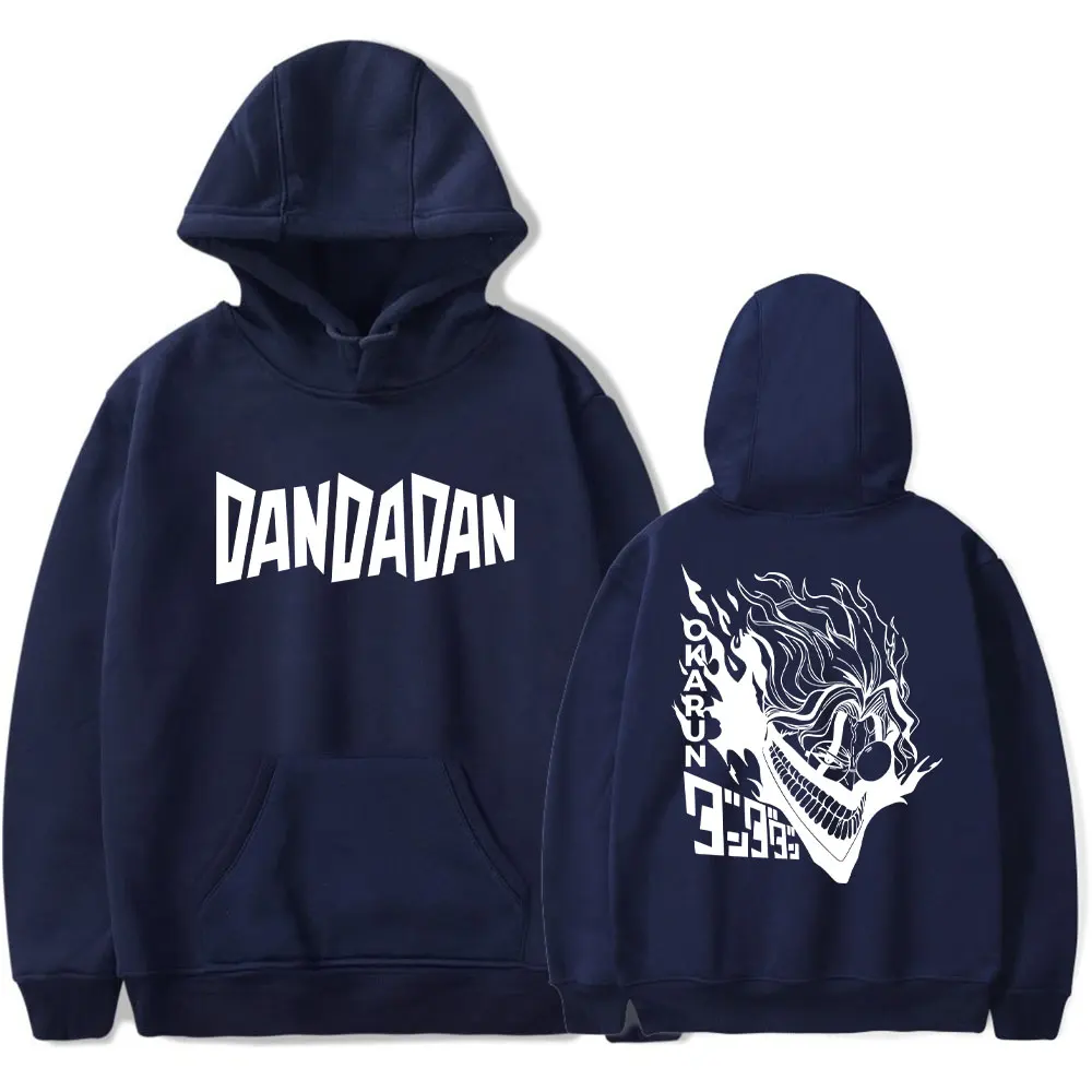 Dandadan Merch Anime Okarun  hooded drawstring pocket  sweatshirt men/women harajuku Pullovers clothing