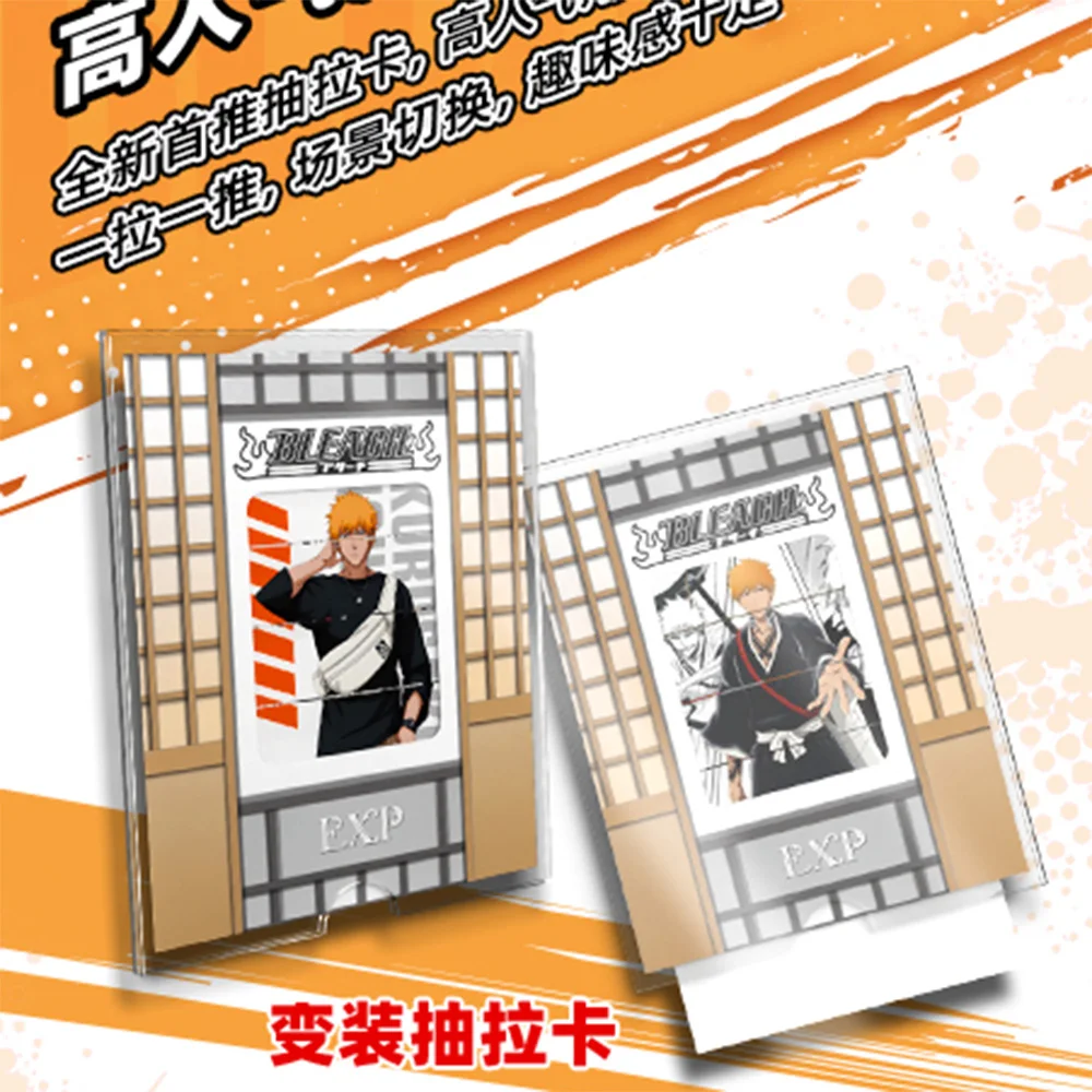 New Bleach: Thousand-Year Blood War EX SSS XR Character Collection Card Booster Box Board Game Toys For Children Birthday Gift