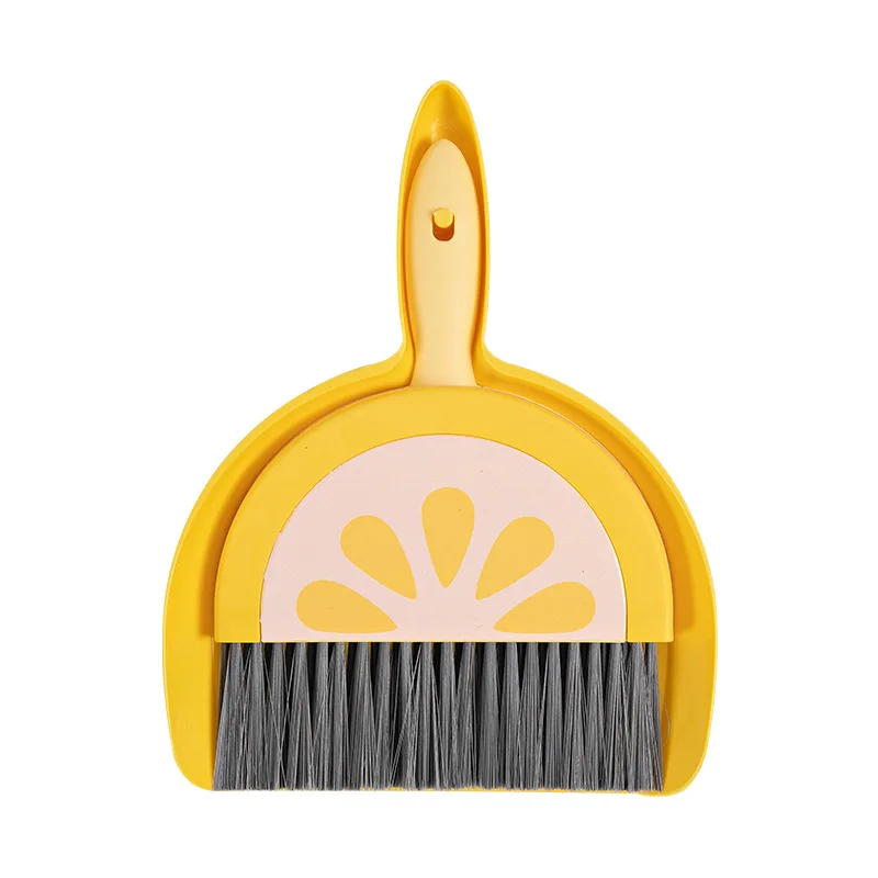 Children\'s Fan Household Small Broom Dustpan Set Desktop Cleaning Sweep Table Dust Bedroom Office Garbage Shovel