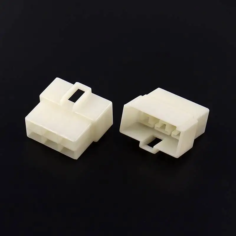 10 Stück 6,3 mm Motorrad-Elektrofahrzeug-Kabelverbinder, Stecker und Buchse, 2P 3 4 Docking-Steckverbinder – Detail 14