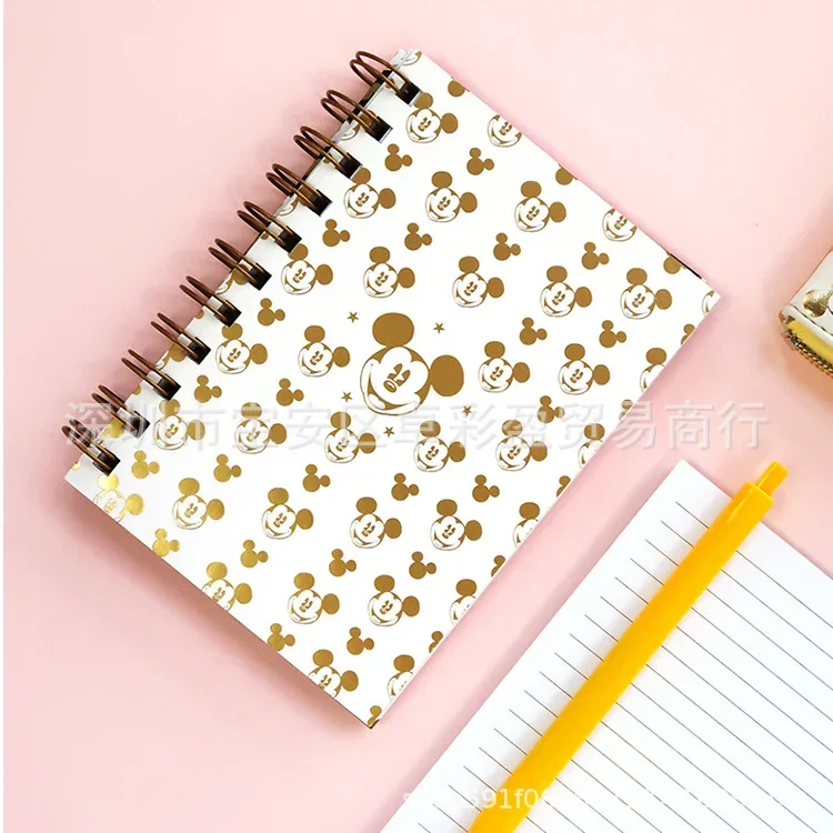 A6 Disney Mickey Notebook Creative Student Diary Homework This Office Handbook Simple Horizontal Line This Cute School Supplies