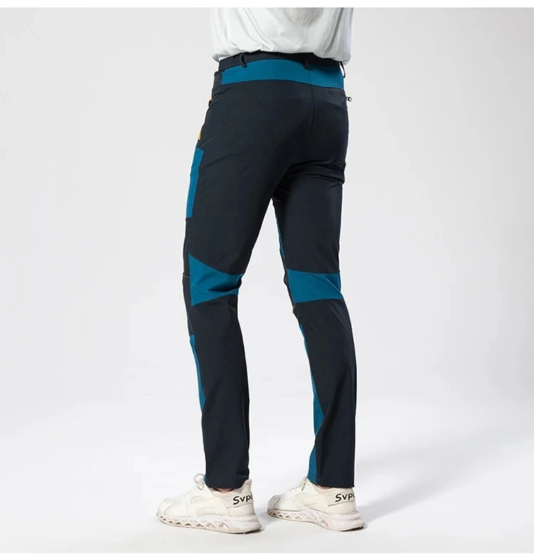 Ultradünne, atmungsaktive, kühle, schnell trocknende Wanderhose für Herren mit Reißverschlusstaschen, leichte Arbeitshose, Golf-Parade-Hose – Detail 8