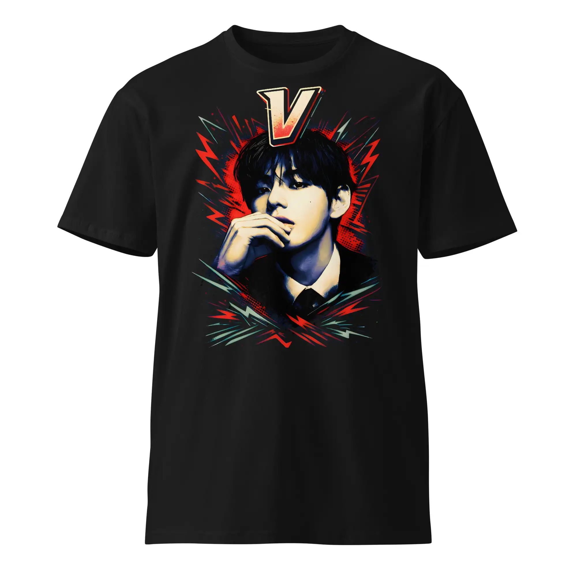 BTS V Kim Taehyung 2026 World Tour Double Sided Graphic T-Shirt Portrait Tour Cities List Kpop Fans Men Women and Kids Tee