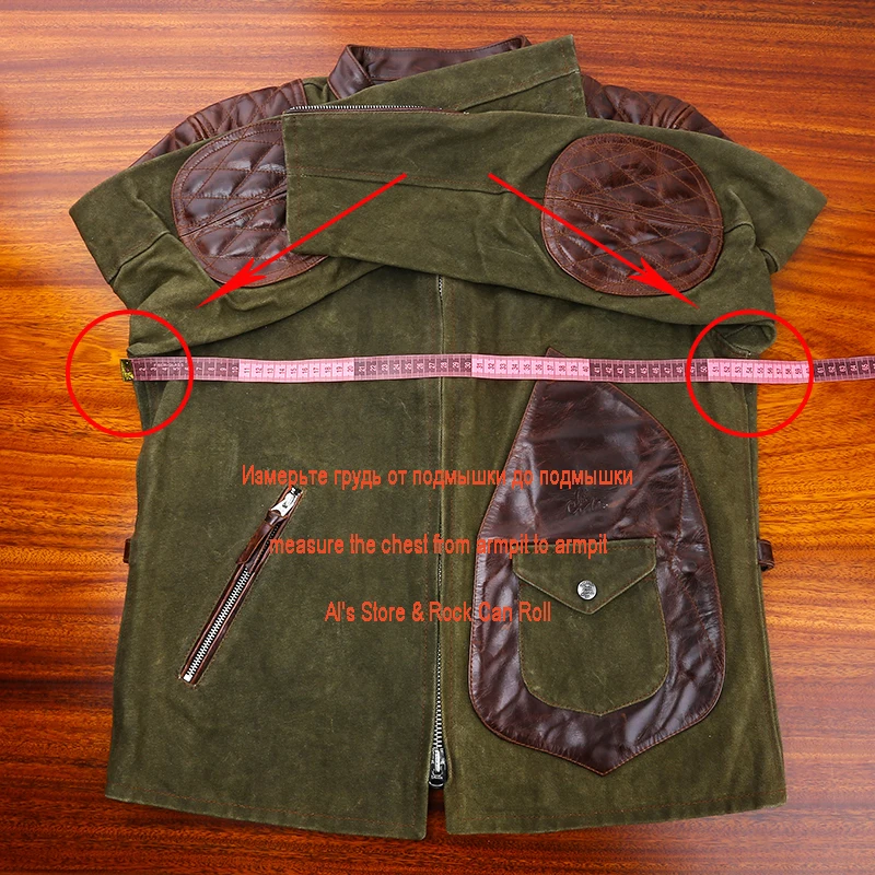 Jaket kulit bulu domba asli, DSF1251 ukuran Asia Pilot hangat wol Merino