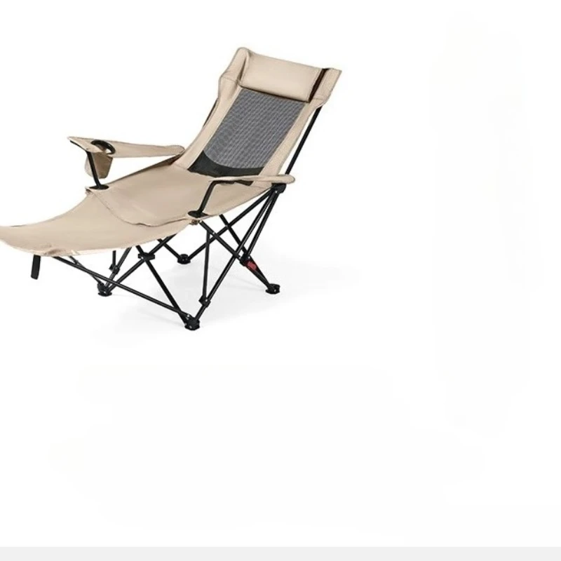 

Outdoor folding chair Camping reclining chair Sitting reclining lunch chairs Portable folding beach chairs